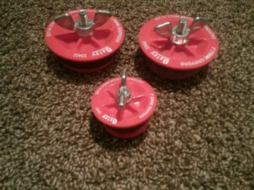 Lot of 3 Oatey gripper 2 33402 1 33401