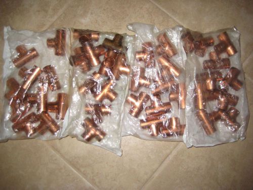 1/2&#034; copper tee adapter Mueller c x c x c Plumbing Sweat fitting