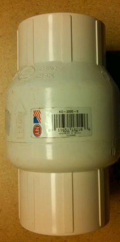 2In Slip PVC Check Valve KBI Check Valves KC-2000-S 011651182106