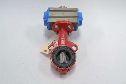 Valbia da63 8bar 80da0112 pneumatic iron stainless 2 in butterfly valve b347087 for sale