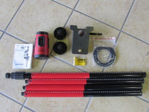 David white sll2 self-leveling laser cross level &amp; laserpole combo ***xlnt*** for sale