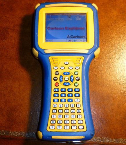 Carlson Explorer 624 MHz Survey Data Collector Total Station GPS Robotics Pro