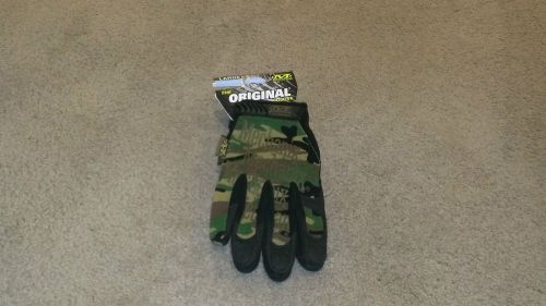 New Original Mechanix Wear Woodland Camo glove set L