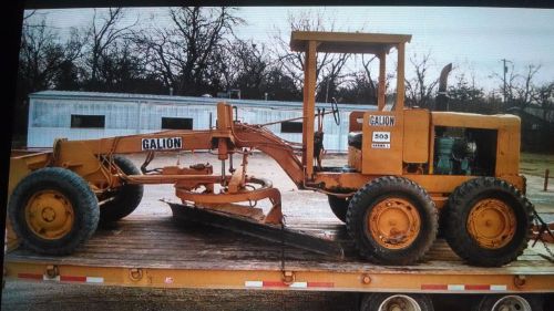 Heavy Equipment Gallion 503L Grader