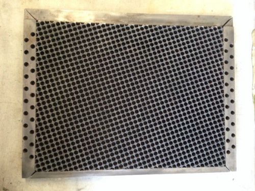 LETTERPRESS HONEYCOMB PLATE EXCELLENT CONDITION 14 X 18 1/4