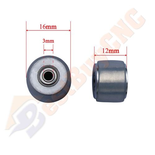 2 Pcs Pinch Roller Vinyl Cutting Plotter Cutter With Bearing inside Rubber Cover