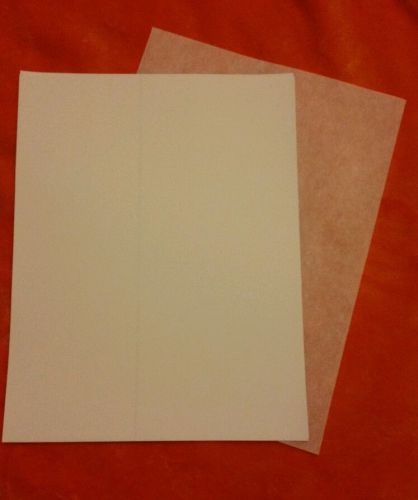 Dark fabric iron on transfer white paper