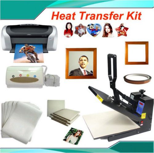 Heat press epson printer ciss sublimation transfer christmas tree decorations for sale