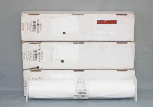 3 Rolls LexJet  WRPP2400 Water-Resistant Polypropylene - 24&#034; x 100&#039; New in Box