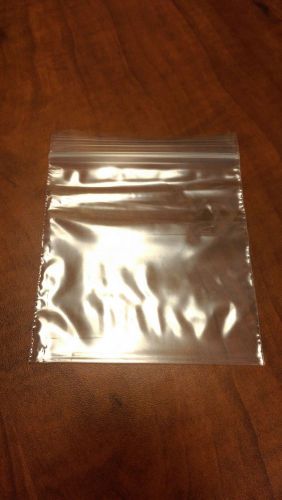 Zip Lock Bags Clear 4&#034; x 4&#034; Box of 1,000