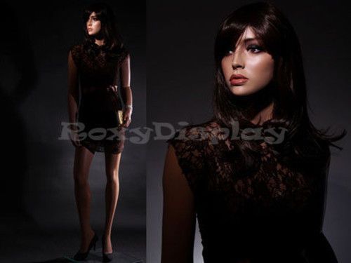 Female Fiberglass Mannequin Beautiful Face with elegant pose Style #MZ-LISA8