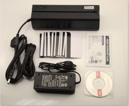 HiCo Magnetic Card Reader Writer Encoder Mag Club MSRE206 Comp. MSR206 MSR605