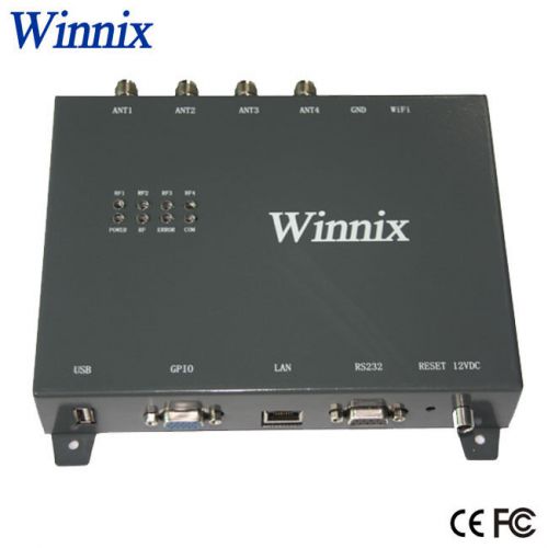 Four Port Impinj R2000 Long Range UHF RFID Reader with Ethernet