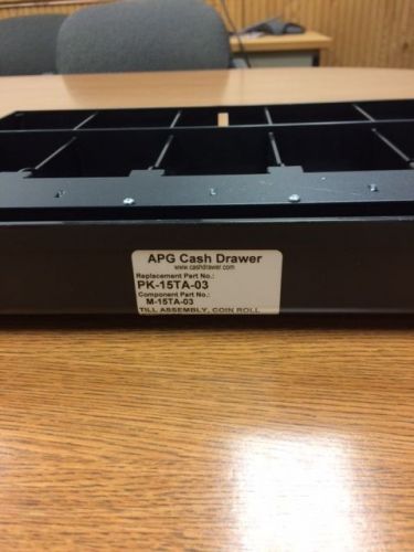 New APG Cash Drawer Till Assembly / Insert Money Change Coin for VeriFone