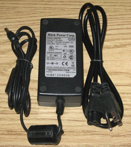 HITEK PLUS220 ZEBRA PLUS220 POWER ADAPTER WITH AC CORD AUTHENTIC