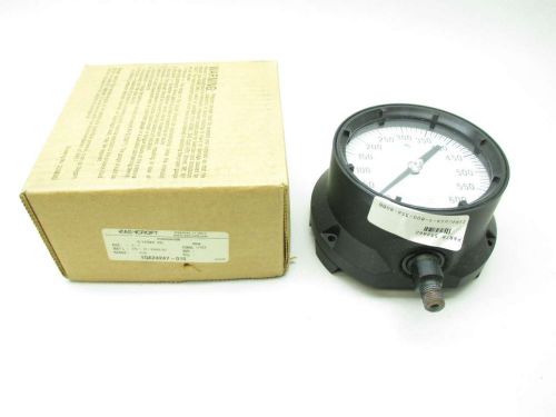 NEW ASHCROFT 45 1379AS 02L 0-600PSI 4-1/2 IN 1/4 IN NPT PRESSURE GAUGE D459759