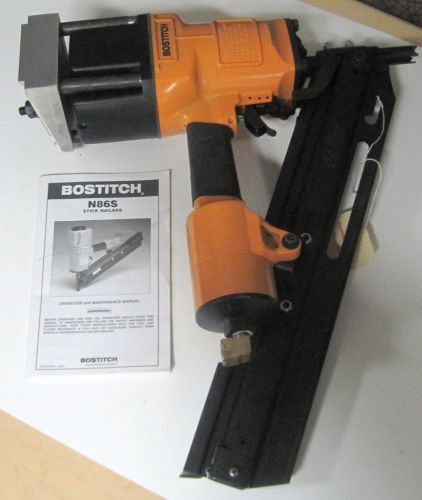 Bostitch Mountable Angled Stick Framing Air Nailer 100 psi N86S-1 USG