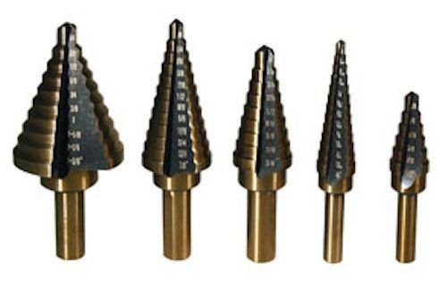 ATD-9200 5 PIECE STEP DRILL BIT STEP