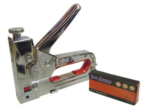 Heavy Duty Hand Operated Staple Gun 4-14mm Staples 17720