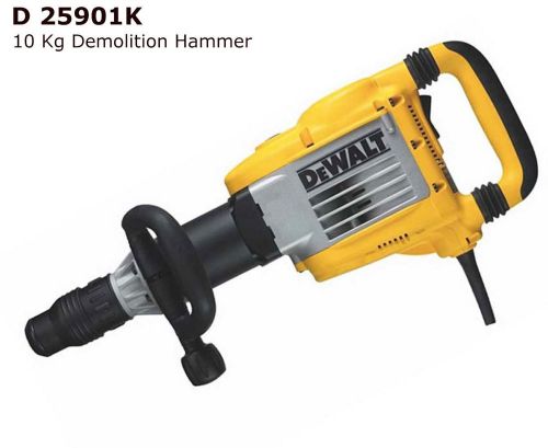 Dewalt D25901K Heavy Duty 14 AMP SDS Max Demolition Hammer with Shocks