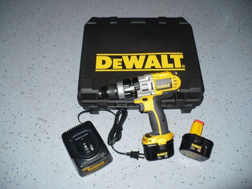 DCD 910KX 12VOLT 1/2&#034; DRILL DRIVER KIT XRP BATTERY PACKS