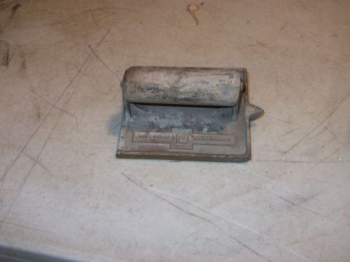 KRAFT TOOL CF408 Concrete Groover,Bronze/Wood, Construction Tool