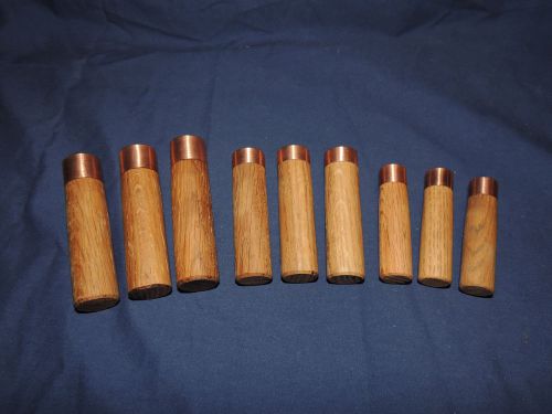 Oak File handle set 9pcs, for Nicholson, Nucut, Simonds, etc