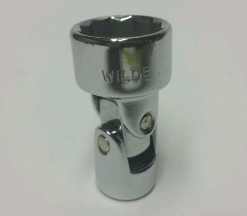 New Wilde USA SAE 3/4&#034; Universal Socket 3/8&#034; Drive 12 Pt.