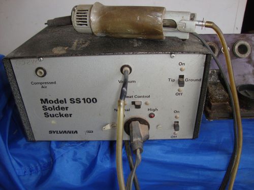 Sylvania  modlel SS100 solder sucker