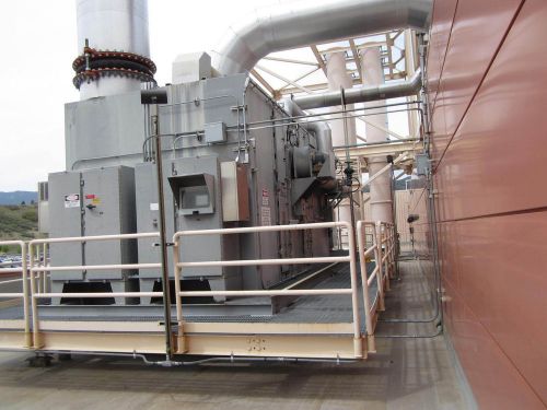 New 28KCFM Munters Zeolite Dual Rotor VOC RTO Thermal Oxidizer VOC Abatement