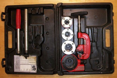 Rothenberger ratcheting pipe threader kit for sale