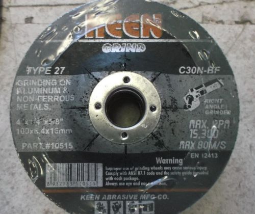 25pc keen 4&#034; grinding wheels for aluminum id 9209 bt for sale