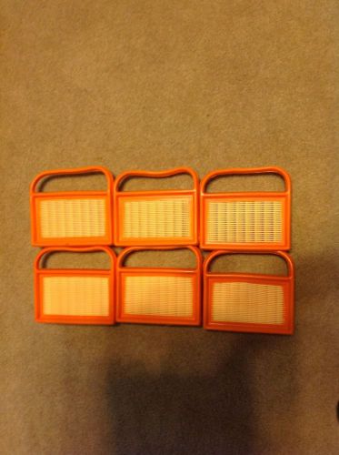 (6) Air Filters Stihl 4238 141 0300 TS410 TS420, TS480i TS500i Cutquik Saws