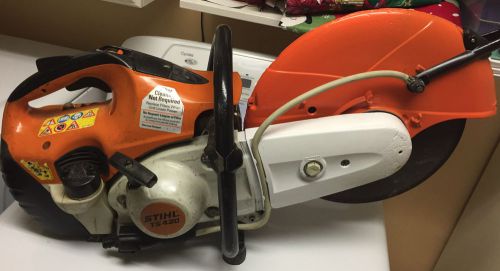 Stihl ts420 14&#034; concrete blade cut-off concrete saw  very good condition for sale