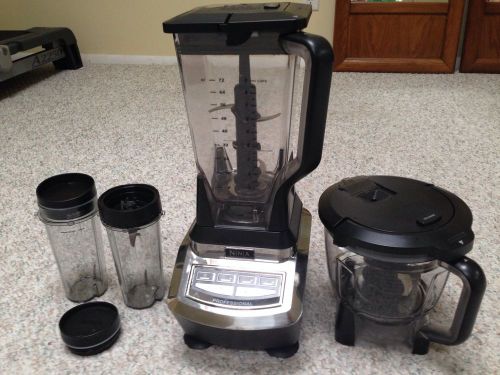 Ninja Ultra Kitchen System 1200 BLENDER / Food Processor  black  BL780CO