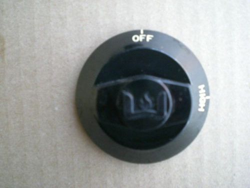 New WOLF BLACK GAS RANGE KNOB HIGH - OFF