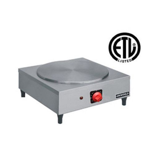 Uniworld UMPE-1 Pancake / Crepe Machine ETL Approved 1600 Watts