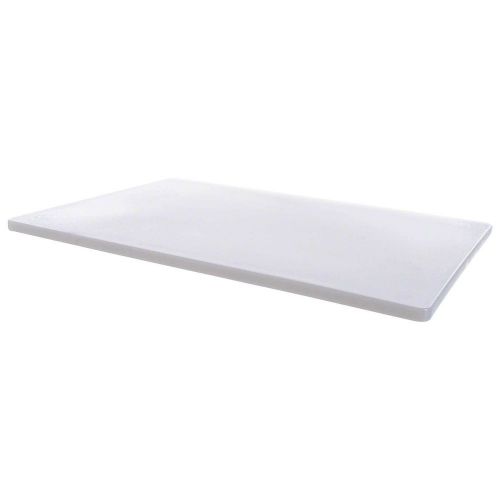 PLCB241805WH Thunder Group White Cutting Board 24&#034; x 18&#034; x .5&#034; / 1 Board.