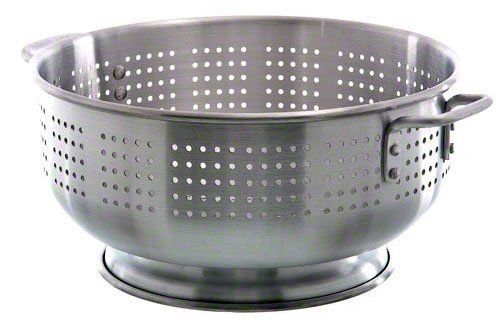 Large Aluminum Colander 11 qt. Heavy Gauge Update International ACO-11