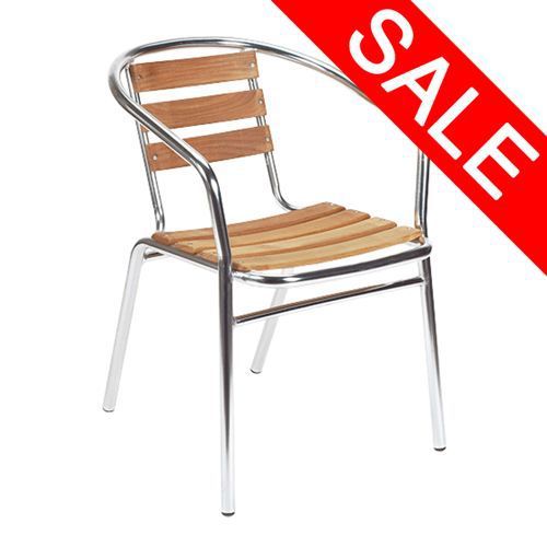 Port Chair with Teak (AHH-7011TK)