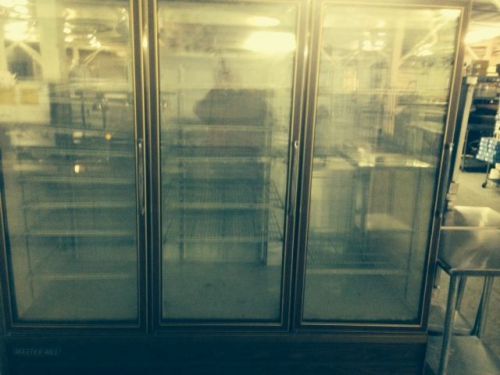 Masterbilt 3 glass door freezer