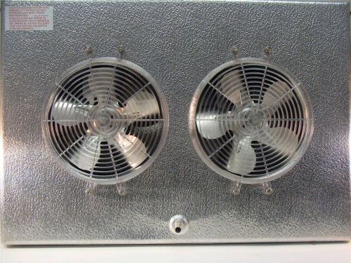 New Bohn Twin Flow 3,500 Btu Air Defrost 2 Fan Reach In Evaporator 115V BTO35AG