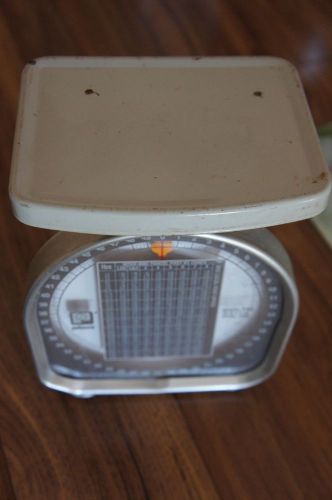 Vintage Pelouze Scale Model Y50 50 Lb. x 2 Oz. From April 1988 - 8.5&#034; Tall