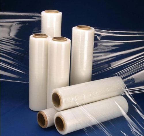 4 Rolls 80 Gauge Stretch Wrap Film 18&#034; x 1500&#039;