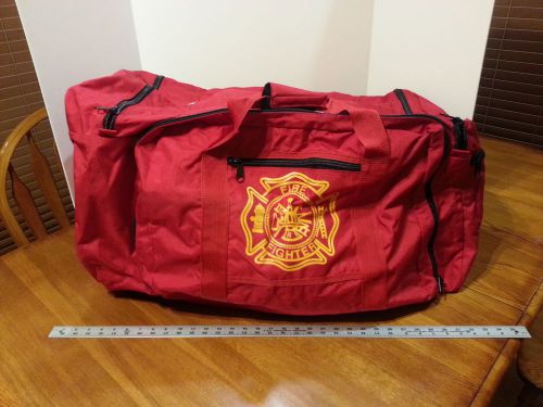 NEW, FIREFIGHTER GEAR BAG, OVERSIZED, #911-IM-RED,