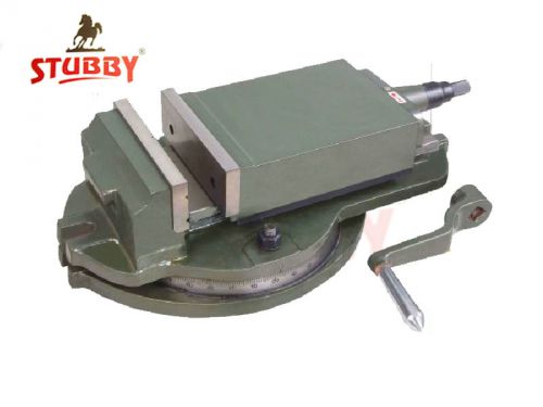 HEAVY DUTY 150MM CAST IRON PRECISION MILLING MACHINE VICE J &amp; S TYPE SWIVEL BASE