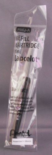 Pentel RMJ Black ink cartridge --fits excliabur and Lancelot pens
