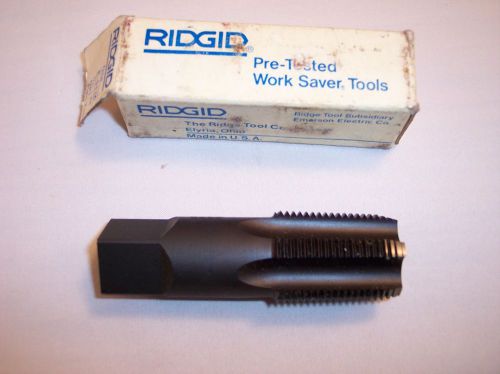 Ridgid 3/4&#034; E-5116 NPT Pipe Tap Carbon Steel Taper 14 thread per Inch