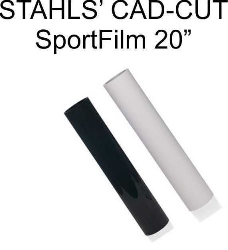 Stahls&#039; SPORTFILM Lite Heat Transfer Vinyl - 20&#034; BLACK (1yd) &amp; WHITE (1yd)