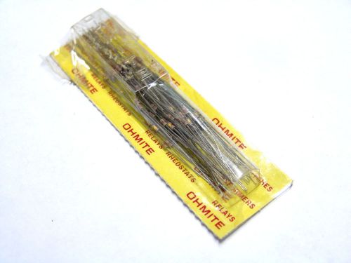 Lot of 81pcs Genuine OJ1025 OHMITE 1Kohms CARBON FILM RESISTORS 1/8 Watt 5%